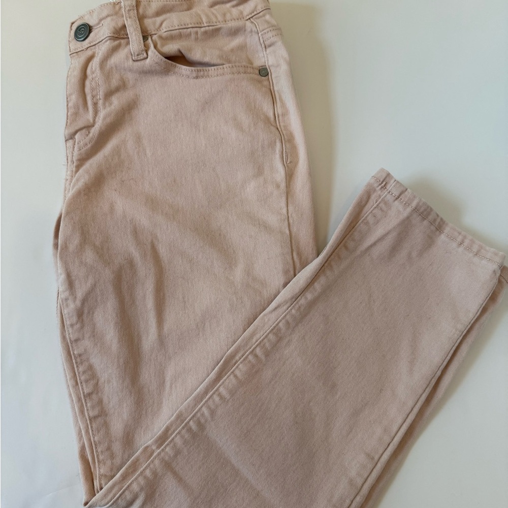 ND New Directions Women's Light Pink Denim Skinny Jeans size 6R